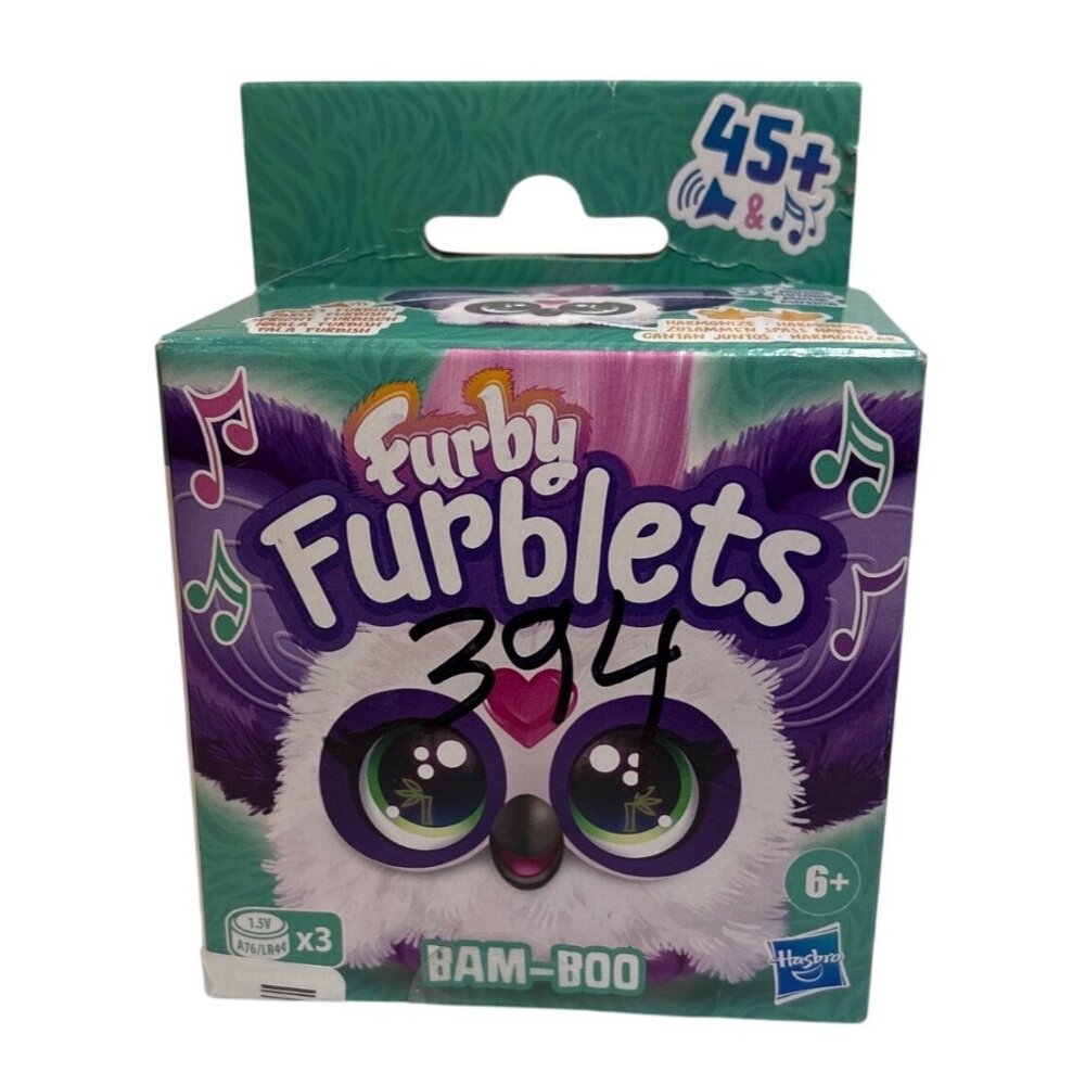 Furby Furblets Bam-Boo Interactive Toy Sounds & Music By Hasbro